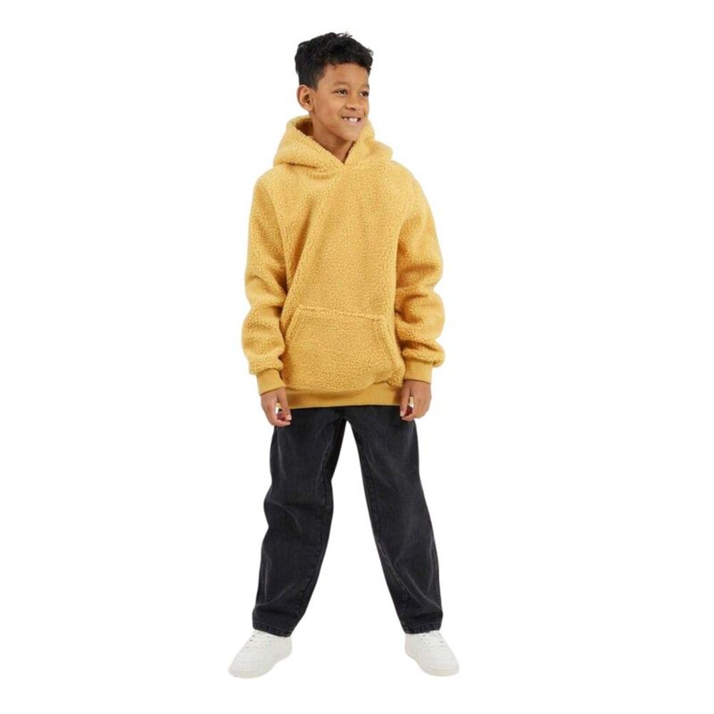 Brave Soul Childrens/Kids Kangaroo Pocket Hoodie / Mustard